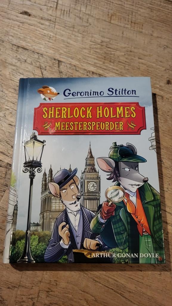 Geronimo Stilton - Sherlock Holmes Meester Speurder, Ophalen of Verzenden, Zo goed als nieuw, Geronimo Stilton, Tv-bewerking