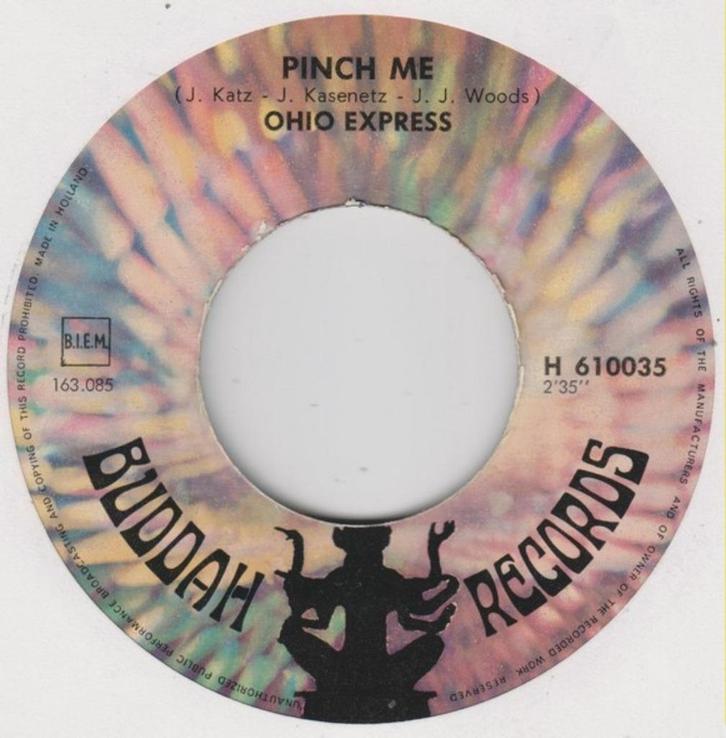 single vinyl  OHIO EXPRESS – Pinch Me (1969 - NL), Cd's en Dvd's, Vinyl Singles, Gebruikt, Single, Pop, 7 inch, Verzenden