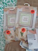4 x kruissteek set, Hobby en Vrije tijd, Ophalen, Nieuw, Handborduren, Borduurpakket