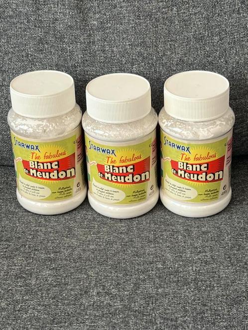 Starwax Blanc de Meudon Witkalk Spaans Wit 3 x 480 gram, Hobby en Vrije tijd, Knutselen, Zo goed als nieuw, Ophalen of Verzenden