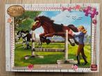 Puzzel paarden 100 stukjes, Ophalen of Verzenden, Meer dan 50 stukjes, Zo goed als nieuw, 4 tot 6 jaar