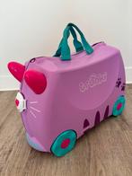 Trunki reiskoffer roze, Sieraden, Tassen en Uiterlijk, Koffers, Ophalen, Hard kunststof, Minder dan 50 cm, Zo goed als nieuw