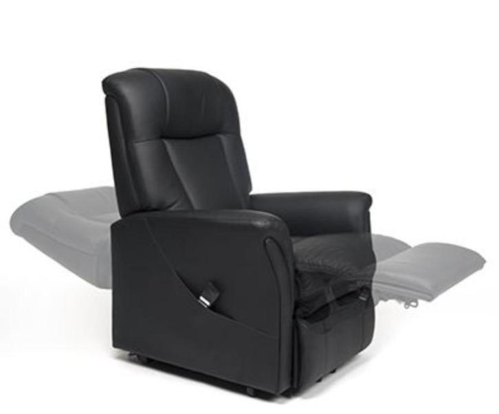 2x sta op stoel skyleer, Huis en Inrichting, Fauteuils, Zo goed als nieuw, Kunststof, Leer, 50 tot 75 cm, 75 tot 100 cm, Ophalen