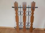 kapstok retro vintage rek smeedijzer 70er, Antiek en Kunst, Ophalen
