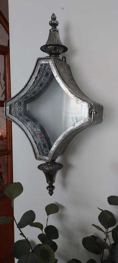 Zilveren Oosters Muurornament PTMD, Huis en Inrichting, Woonaccessoires | Wanddecoraties, Ophalen of Verzenden