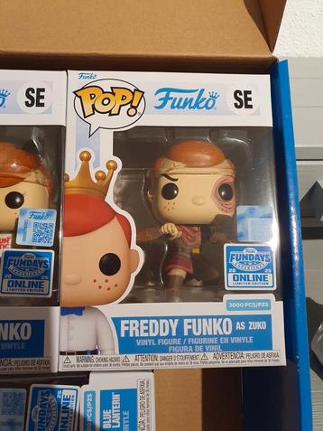 Freddy Funko as Zuko Avatar Limited Edition 3000 pieces! SE beschikbaar voor biedingen