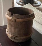 Aura peeperkorn houten bak pot, Ophalen of Verzenden, Rechthoekig, Hout