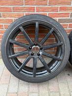 20” AEZ set velgen met banden 5x112 VAG Audi VW Seat Skoda, Ophalen, Gebruikt, 255 mm, Banden en Velgen
