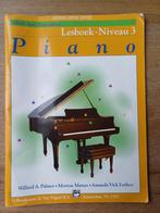 Alfred's basic piano library lesboek niveau 3, Muziek en Instrumenten, Bladmuziek, Piano, Gebruikt, Ophalen of Verzenden