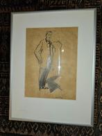 George Hendrik Breitner  Uniek werk  Tekening op papier  Ges, Ophalen