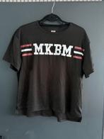 Zwart sportshirt MKBM maat L/XL, Zwart, Maat 42/44 (L), Nieuw, Ophalen of Verzenden