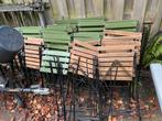 Terras stoelen, Ophalen