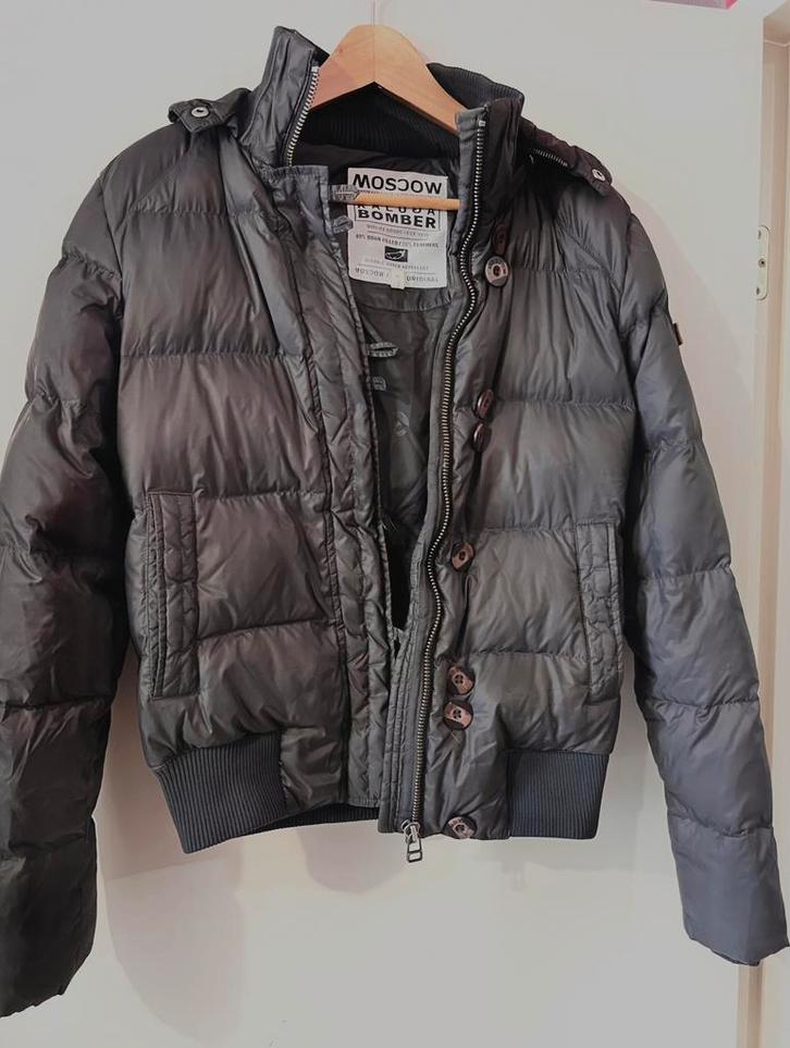 Moscow kaluga maat M, Kleding | Dames, Jassen | Winter, Zo goed als nieuw, Maat 38/40 (M), Groen, Ophalen of Verzenden