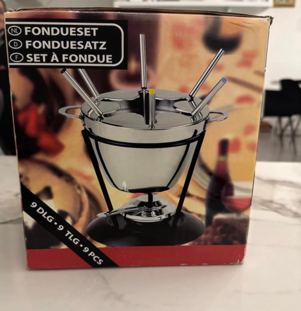 Nieuwe fondueset - nooit gebruikt!, Ophalen of Verzenden, Nieuw, Brander, Fondueset