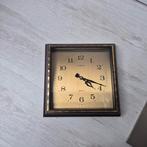 Vintage Eusena Wandklok - Analoog, Ophalen of Verzenden, Gebruikt, Analoog, Wandklok