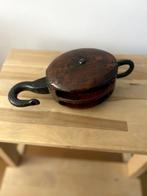 Houten katrol, Antiek en Kunst, Ophalen of Verzenden