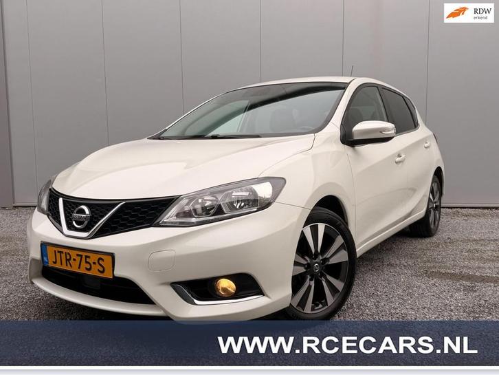 Nissan Pulsar 1.2 DIG-T N-Connecta Automaat Navigatie Cruise, Auto's, Nissan, Bedrijf, Te koop, Pulsar, ABS, Achteruitrijcamera