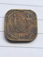 5 cent 1966 Suriname, Postzegels en Munten, Munten | Nederland, Ophalen of Verzenden, Koningin Juliana, Losse munt, 5 cent