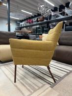 Label van den Berg Cocoon geel stof design stoel fauteuil, Nieuw, Stof, Ophalen of Verzenden