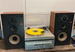 Vintage Hi-Fi set: Akai receiver, platenspeler, speakers, Ophalen, Losse componenten, Akai, Speakers