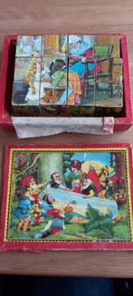 Antieke Sprookjes Blokkenpuzzel, Antiek en Kunst, Antiek | Speelgoed, Ophalen of Verzenden