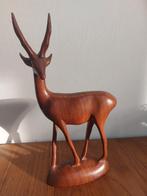 Houten hert, Antiek en Kunst, Ophalen of Verzenden