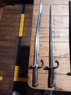 2 Franse Bajonetten WO1, origineel, Ophalen of Verzenden, Landmacht, Nederland