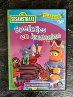 DVD Sesamstraat, spelletjes en knutselen, Cd's en Dvd's, Ophalen of Verzenden, Zo goed als nieuw