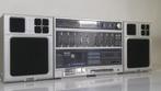 Philips D8644 Ghettoblaster Stereo  (Defect, 1980s), Ophalen of Verzenden, Niet werkend, Speakers, Philips