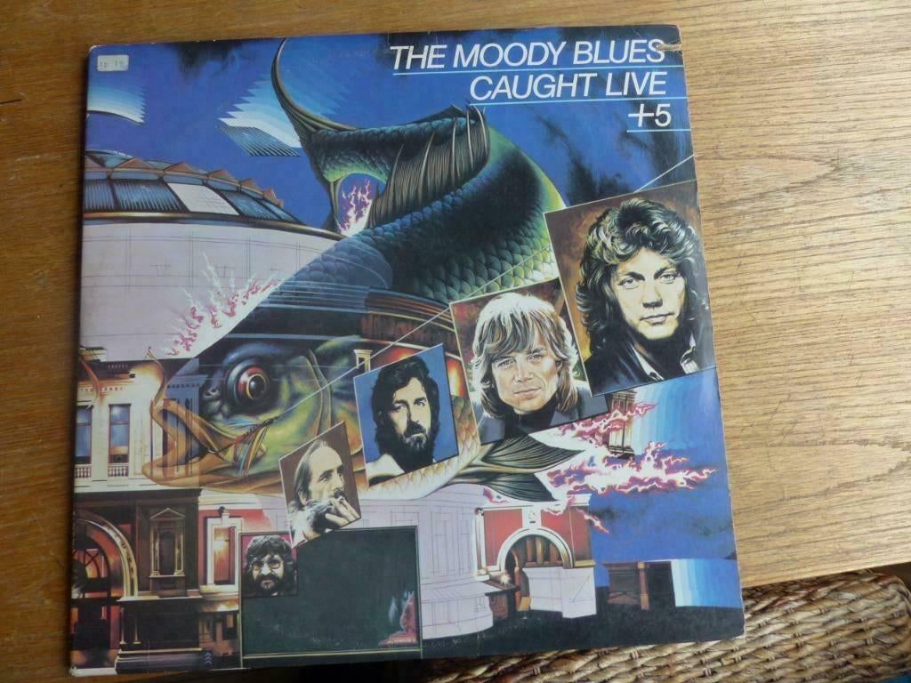 The Moody Blues – Caught Live +5, Ophalen of Verzenden, Gebruikt, 12 inch