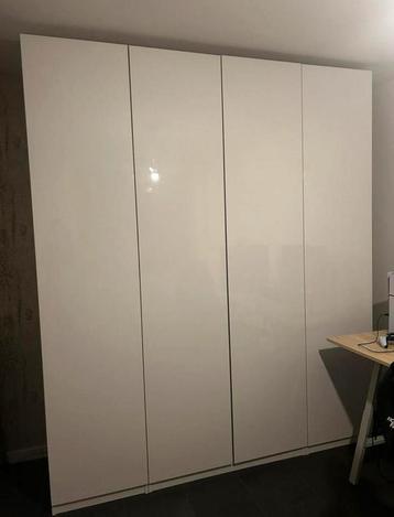 IKEA PAX kast – 3 elementen – wit – compleet met 4 deuren