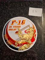 Patch F-16. 35 Jaar RNLAF, Verzamelen, Ophalen of Verzenden, Nieuw, Patch, Badge of Embleem