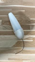 Vintage wandlamp Bo-Niko trekkoord wit opaalglas, Ophalen of Verzenden, Zo goed als nieuw, Glas, Vintage