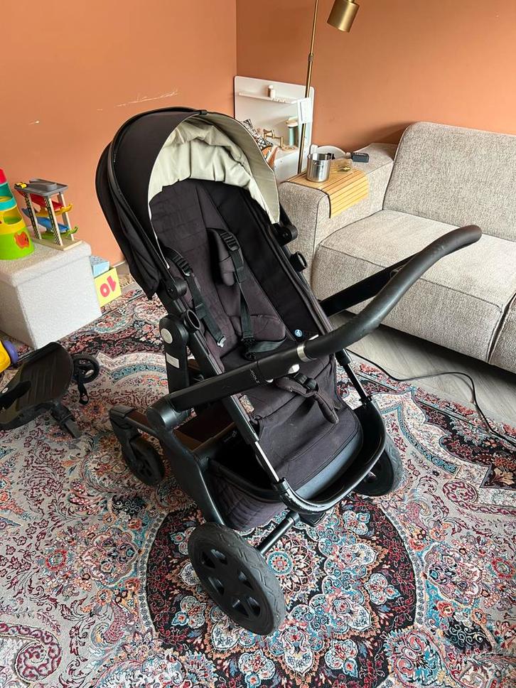 Compleet zwarte Joolz day 3 incl alle asseccoires, Kinderen en Baby's, Kinderwagens en Combinaties, Gebruikt, Combiwagen, Overige merken