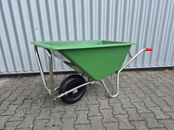 Kruiwagen Poly 160L - Nieuw met 1 wiel beschikbaar voor biedingen