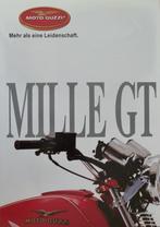 Folder MOTO GUZZI Mille GT Mehr als eine Leidenschaft 1989, Ophalen of Verzenden, Moto Guzzi