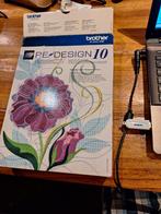 Brother PE Design 10  borduurmachine software prof, Ophalen of Verzenden, Zo goed als nieuw