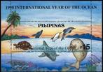 FILIPPIJNEN 1998 Int. Jaar v.d. Oceanen Blokje, Michel: B-12, Postzegels en Munten, Postzegels | Azië, Verzenden, Postfris, Zuidoost-Azië