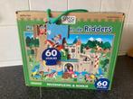 Sassi-vloerpuzzel met boekje "Het Kasteel van de Ridders", Ophalen of Verzenden, Meer dan 50 stukjes, Gebruikt, 4 tot 6 jaar