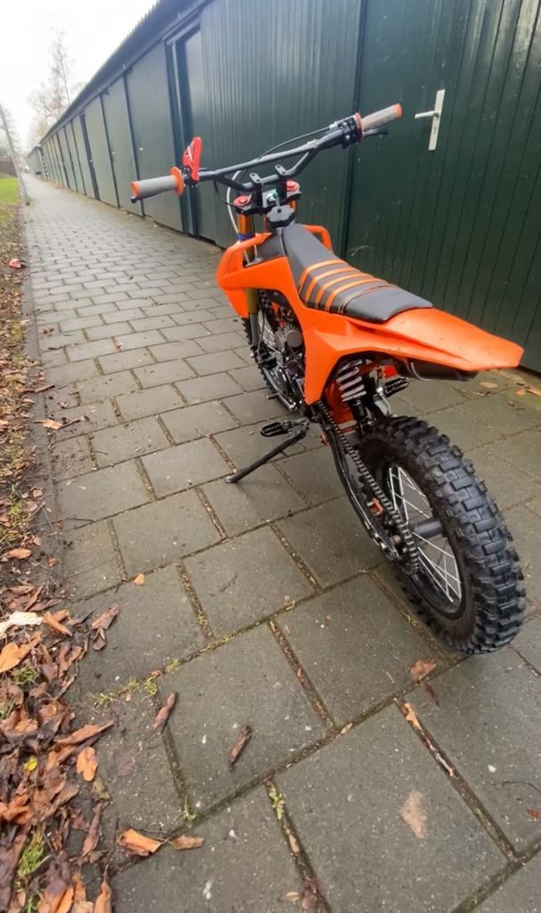 Pitbike 125cc, Fietsen en Brommers, Minibikes, Midibikes en Pitbikes, Gebruikt, Pitbike, Ophalen