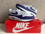 Nike Air Max 1 Field Purple US10 Deadstock OG Box, Wit, Nieuw, NIKE, Ophalen of Verzenden