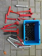 Dopsleutelset - Zware Uitvoering, Doe-het-zelf en Verbouw, Gereedschap | Handgereedschap, Ophalen of Verzenden, Gebruikt