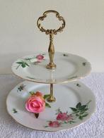 🌹Mooie Vintage jaren 70 Etagère ROSE, Christineholm 2 laags, Ophalen of Verzenden, Gebruikt