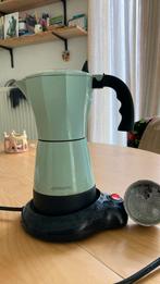 Mint groene percolator elektrisch, Witgoed en Apparatuur, Ophalen of Verzenden, Zo goed als nieuw