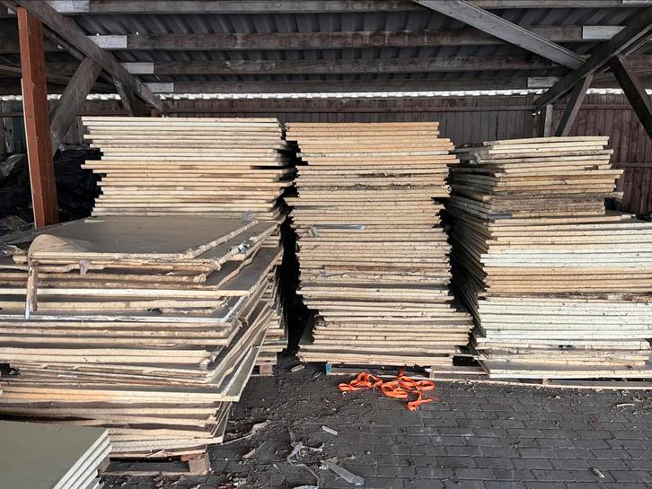 Isolatieplaten PIR 3cm - gebruikt, Doe-het-zelf en Verbouw, Isolatie en Afdichting, Zo goed als nieuw, Vloerisolatie, Muurisolatie