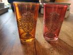Marokkaanse Theeglazen Set - Hamsa Hand, Antiek en Kunst, Antiek | Glas en Kristal, Ophalen of Verzenden
