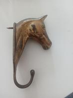 Messing deurhanger, model paardenhoofd. Vintage antiek, Ophalen of Verzenden