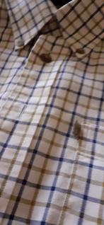 Heren overhemd.van o.t. oksel 72 cm, Ophalen of Verzenden, Zo goed als nieuw, Blauw