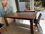 Houten Eettafel 8 personen TEAB, Huis en Inrichting, Ophalen, Gebruikt, 100 tot 150 cm, Eikenhout