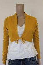 Esprit okerkleurig bolero vestje maat S, Maat 38/40 (M), ., Geel, Ophalen of Verzenden